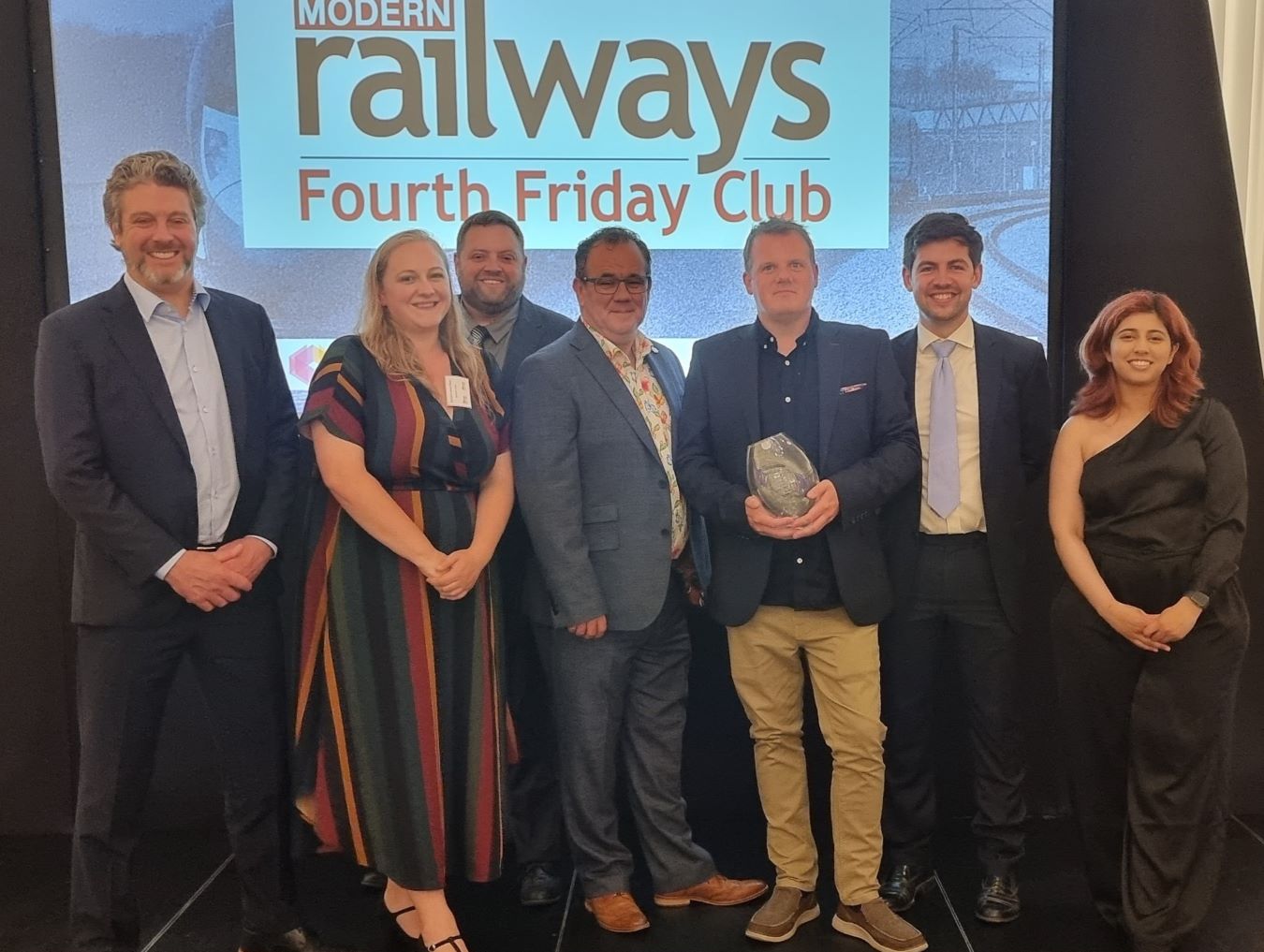Belvoir Rail join Northern Trains to Collect Innovation Award